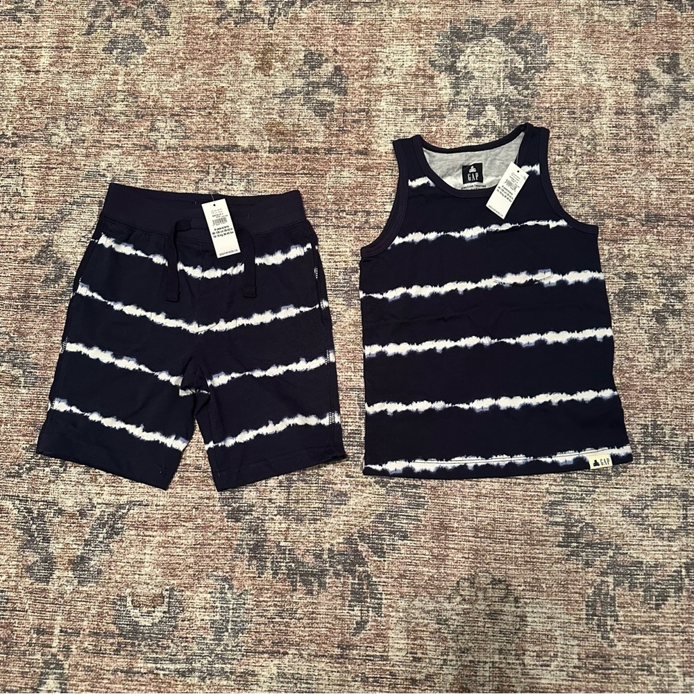 NWT Gap Kids Shorts and Tank top set